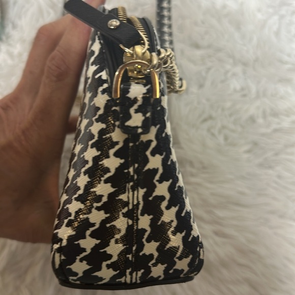 Kate Spade Cameron Street Houndstooth Hilli Crossbody Bag Like New - Picture 5 of 12